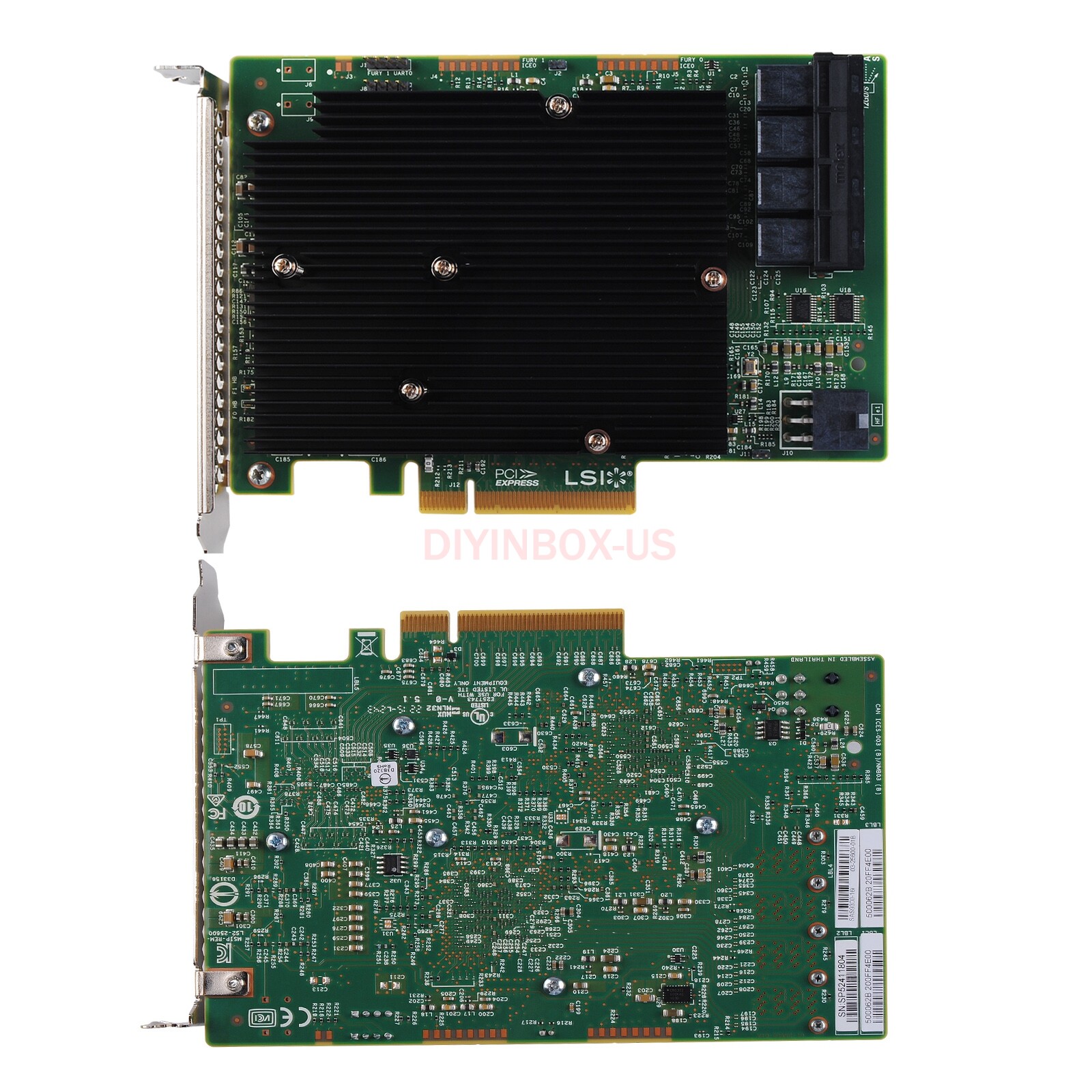 LSI 9300-16i 16-Port 12Gb/s SAS/SATA HBA ZFS TrueNAS UnRAID IT Mode 16.00.12.00