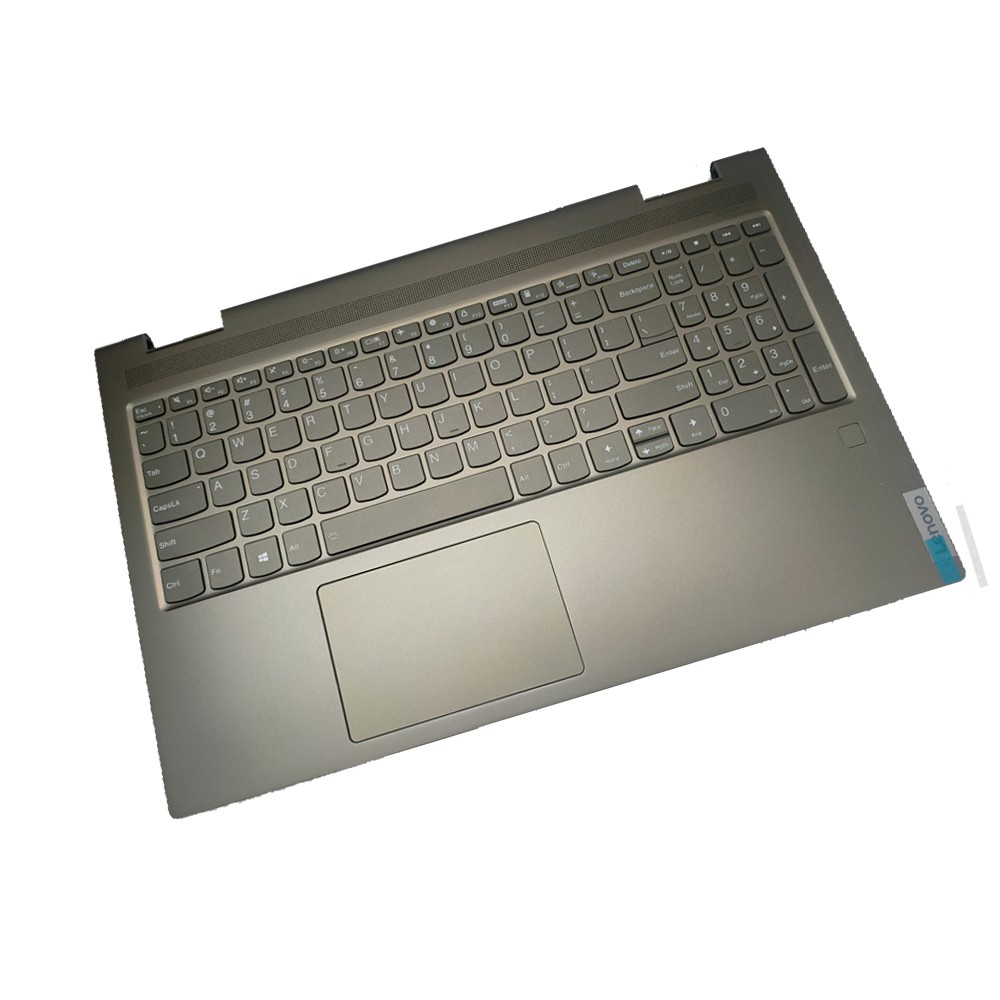 New 5CB1A22456 For Lenovo Yoga 7-15ITL5 82BJ Palmrest Backlit Keyboard Touchpad