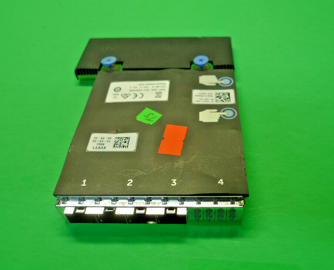 Qlogic QL41164 10GB SFP+ Quad Port Converged Network Adapter Dell XVVY1