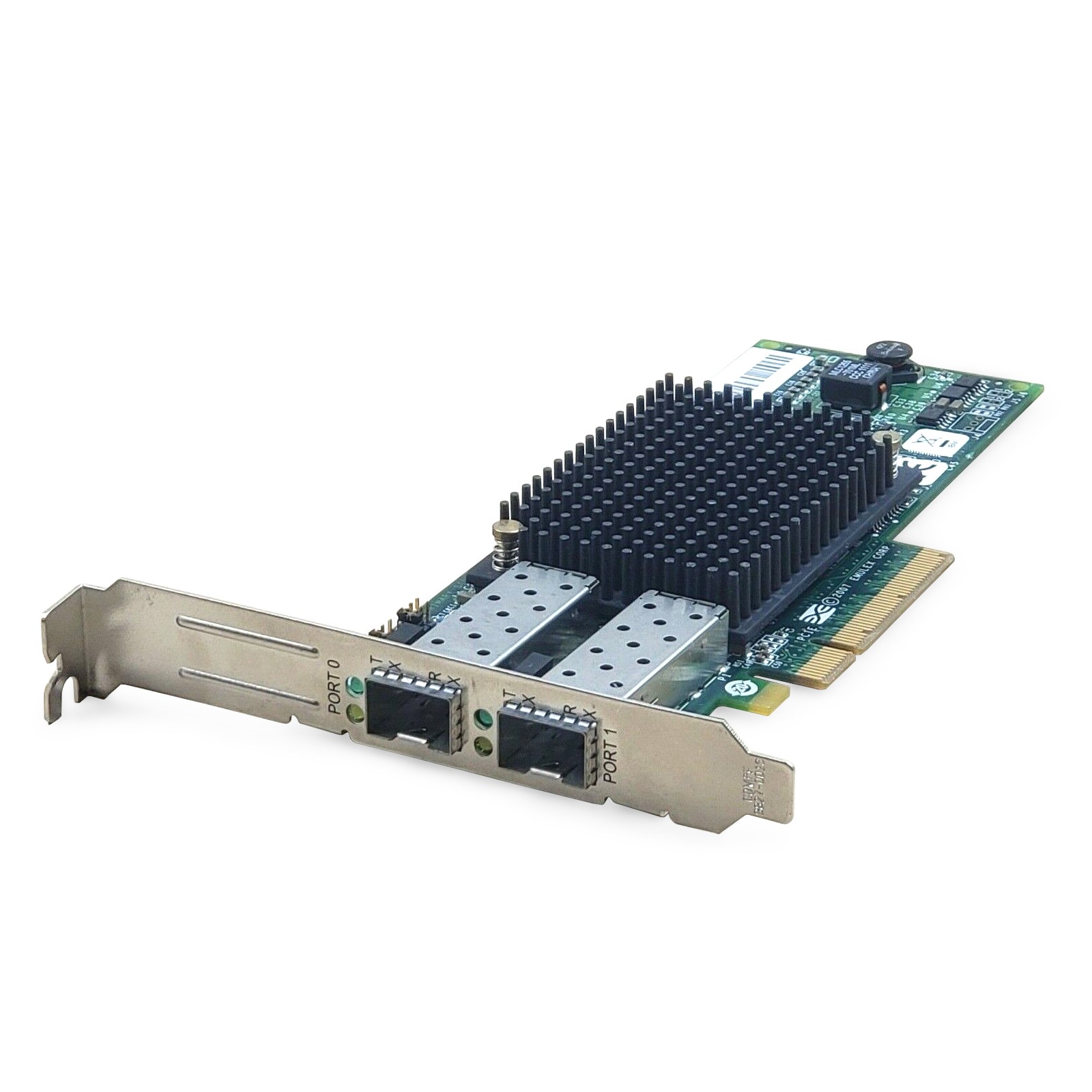 HP 697890-001 Emulex LPE12002 Dual-Port 8GB FC PCIe 2.0 x8 NIC Full Height Brckt