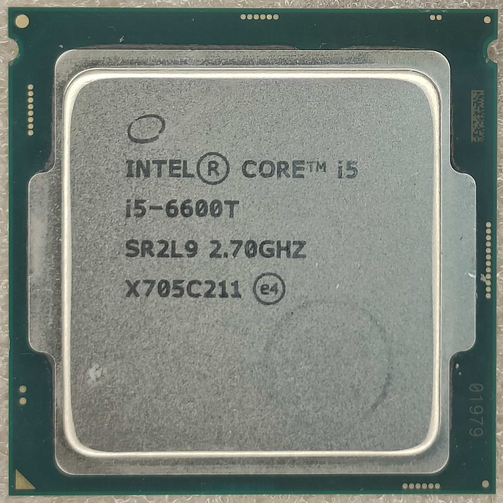 SR2L9 Intel Core i5-6600T 4-Core 2.70GHz 8.0GT/s LGA1151 35W 6MB CPU Processor