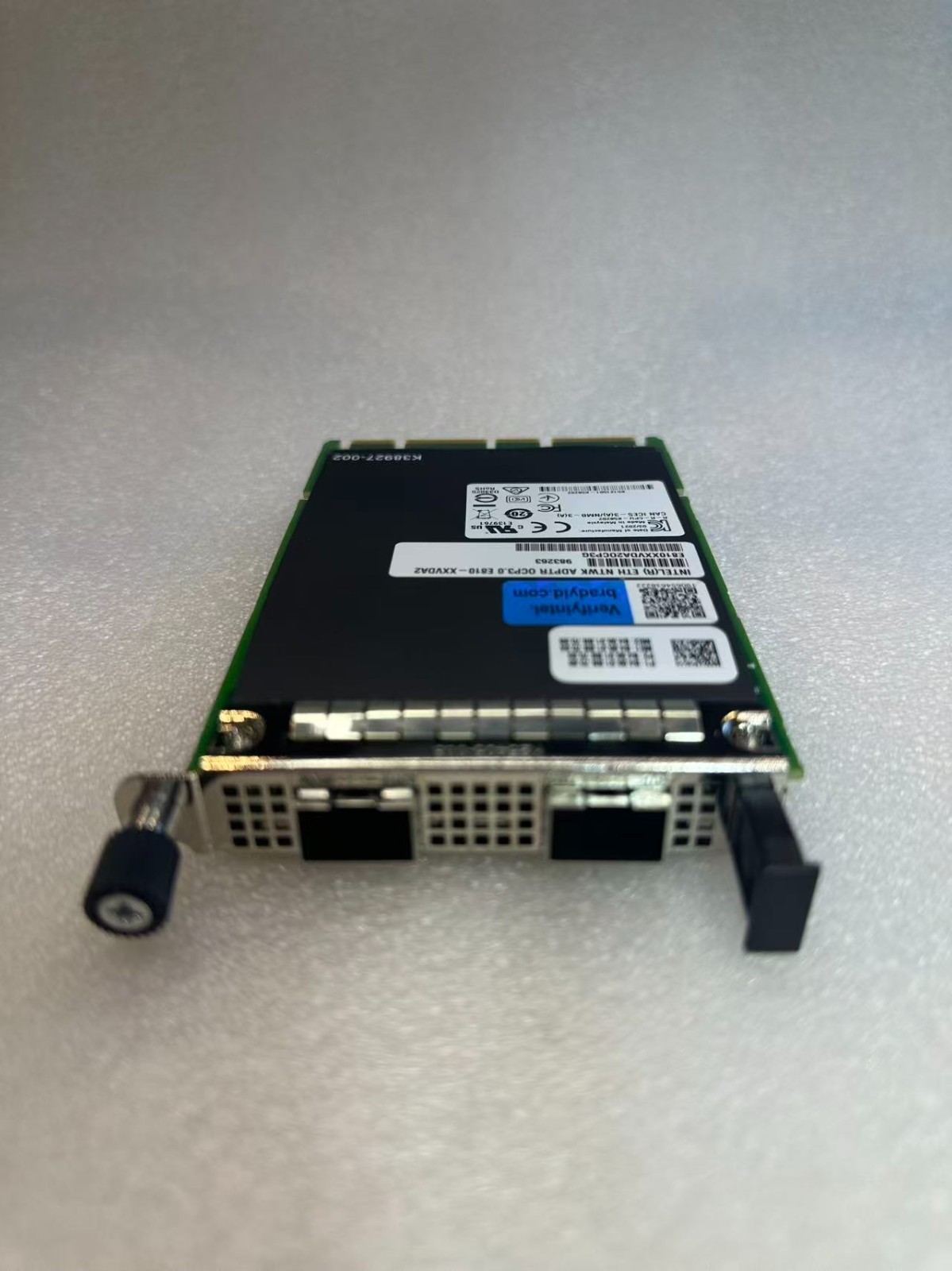 Used Intel E810-XXVDA2 2x 25/10/1GbE SFP28 OCPv3 Network Adapter E810XXVDA2OCP3G