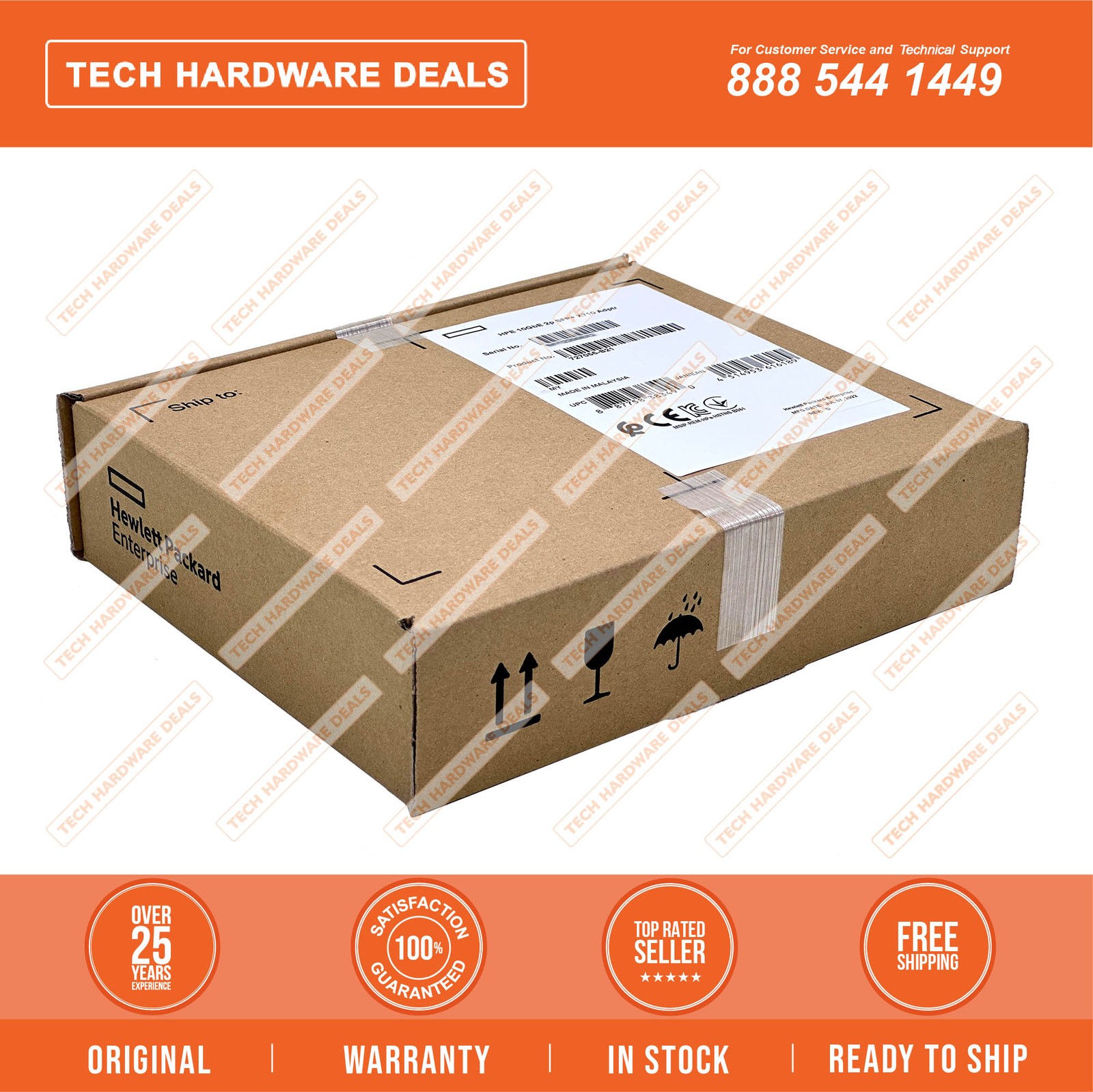 790316-001 RETAIL BOX HPE Ethernet 10Gb 2-port 562SFP+ Adapter