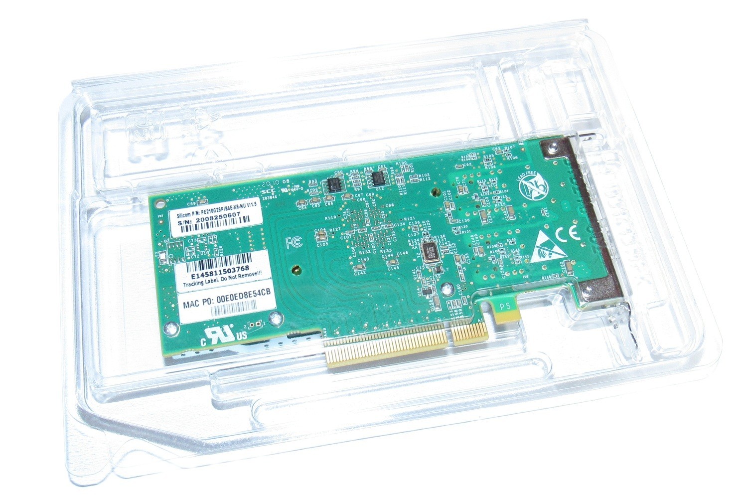 Silicom Dual-Port 10Gbps SFP PCIe NIC CARD PE210G2SPI9AE-XR-NU w/Short Bracket