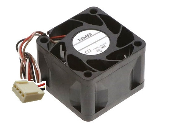 **Quiet** version 2x new replacement fans for Netgear XS712Tv2 XS712T XS716T