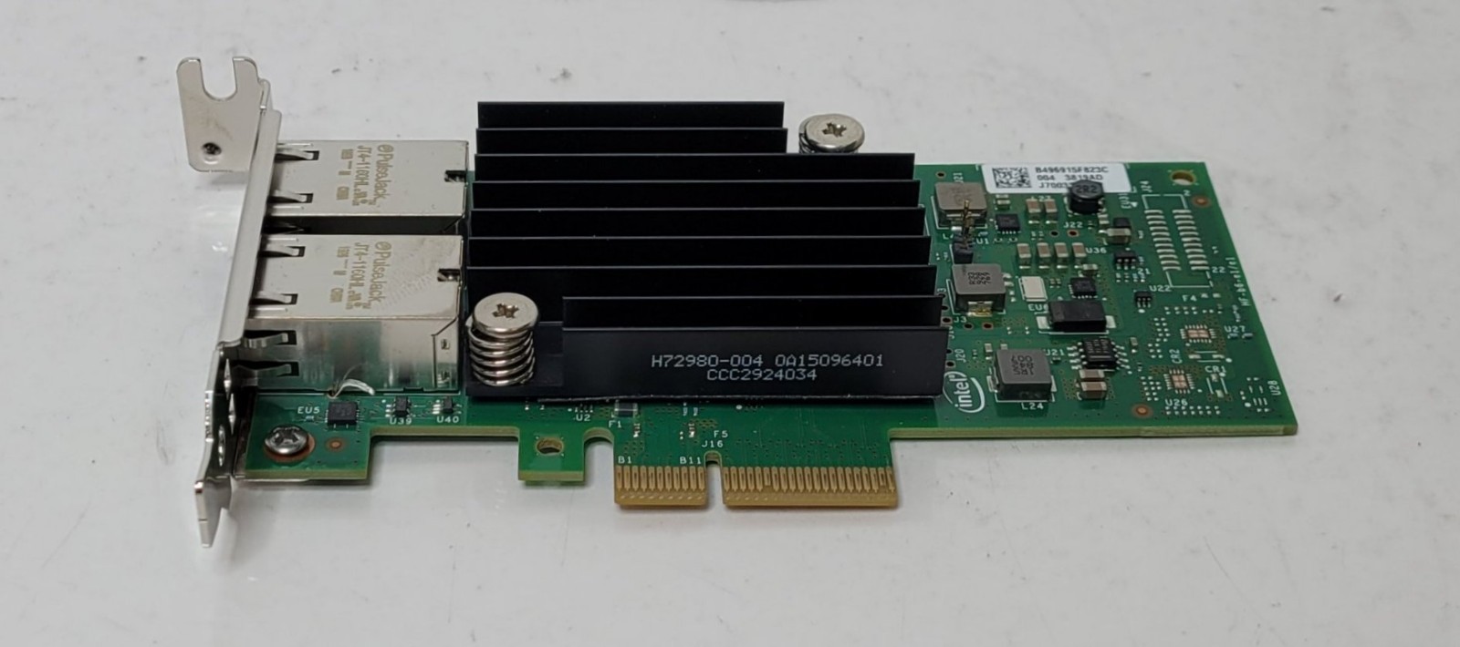 Dell Intel 2 Port PCIe 10GbE RJ45 PulseJack Ethernet Adapter – 0C4D5P