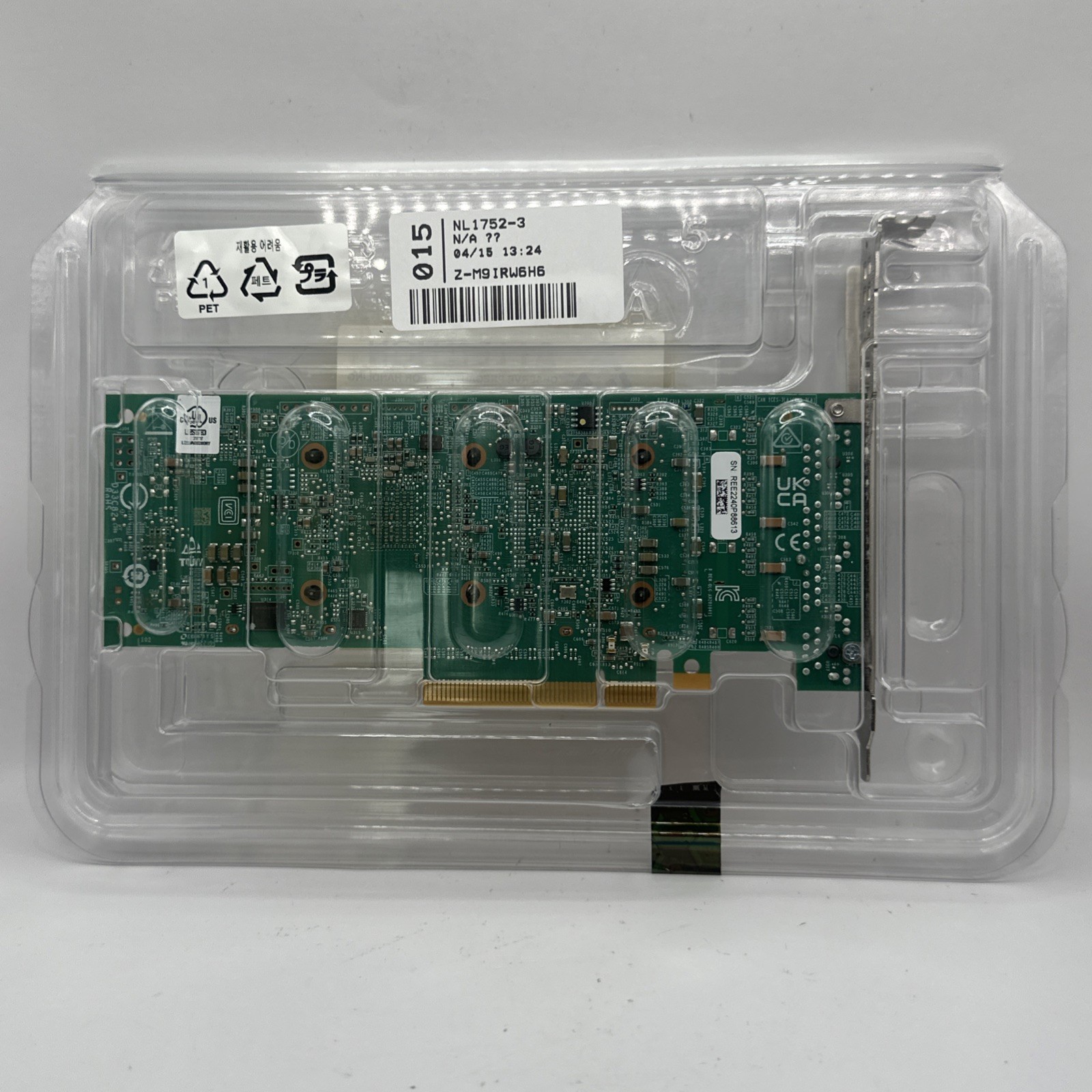 Marvell QL41164HFRJ Quad Port 10GbE RJ-45 10GBase-T Network Card 33M0K