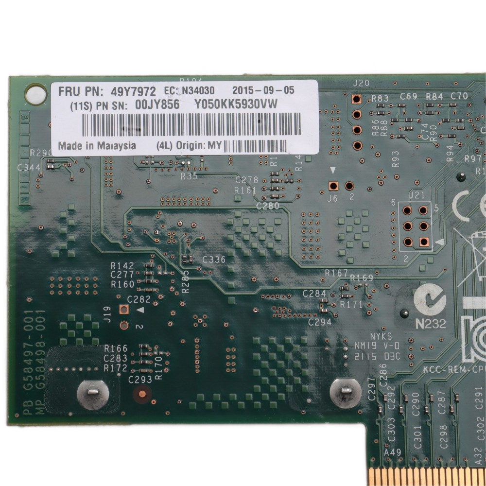 Lenovo X540-T2 DualPort 10Gb Ethernet Adapter // Low Profile // 49Y7972