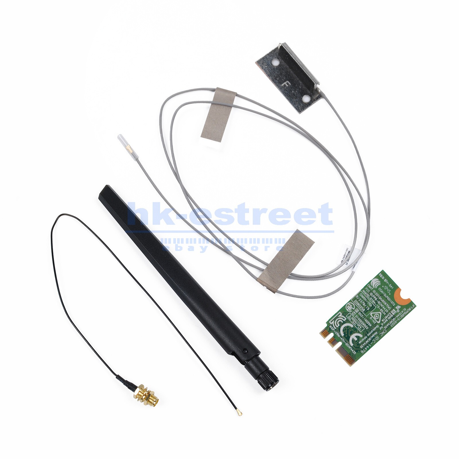 WiFi Antenna Cable + Bluetooth Wireless Card For Dell Optiplex 7050 7060 Micro