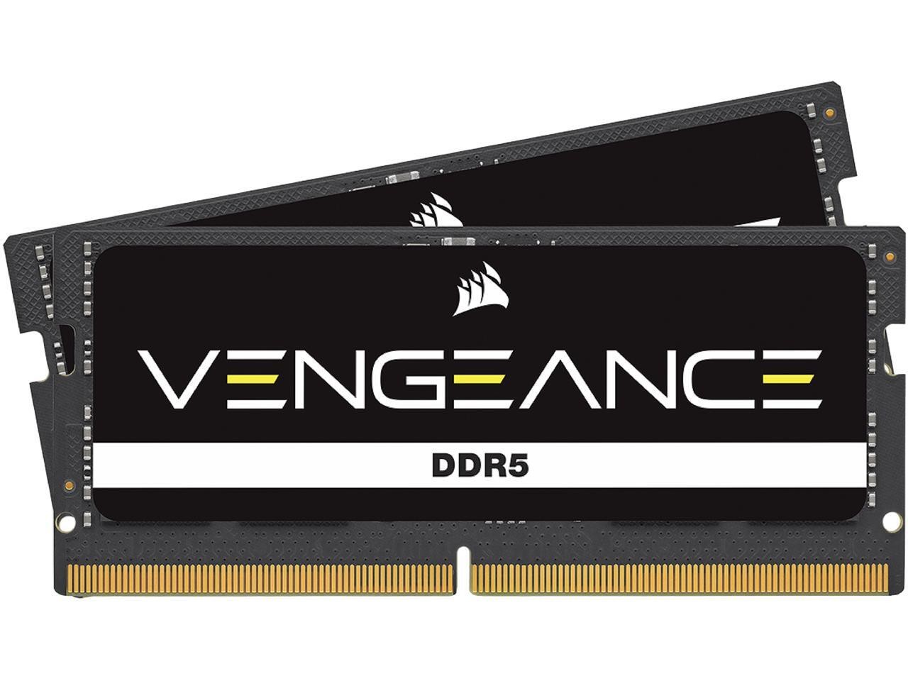 CORSAIR Vengeance 48GB (2 x 24GB) 262-Pin DDR5 SO-DIMM DDR5 4800 (PC4 38400) Lap