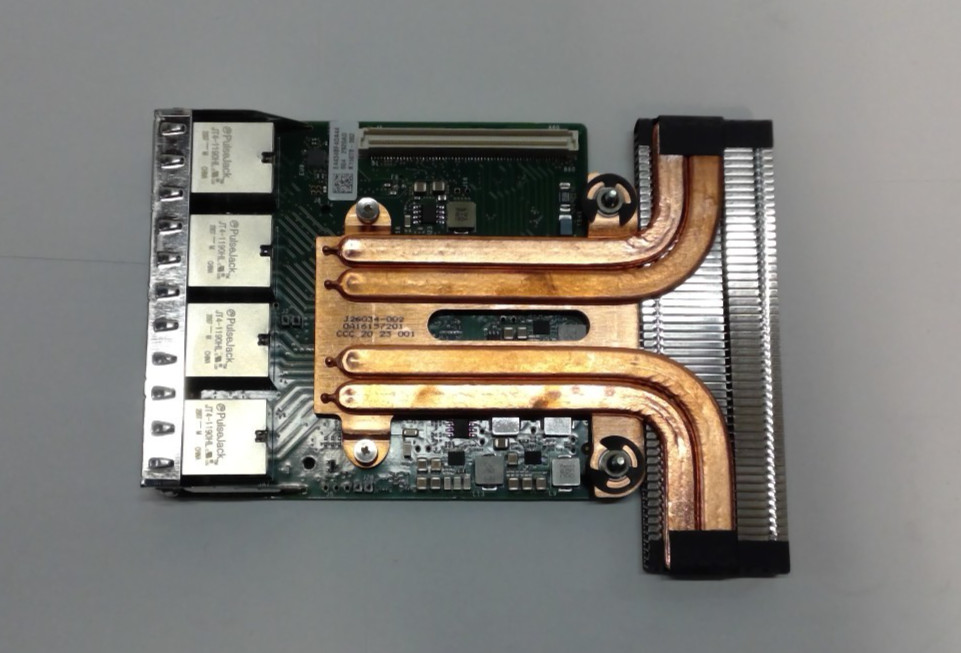 64PJ8 DELL INTEL X550-T4 10GB 4-PORT RJ-45 NETWORK DAUGHTER CARD 064PJ8
