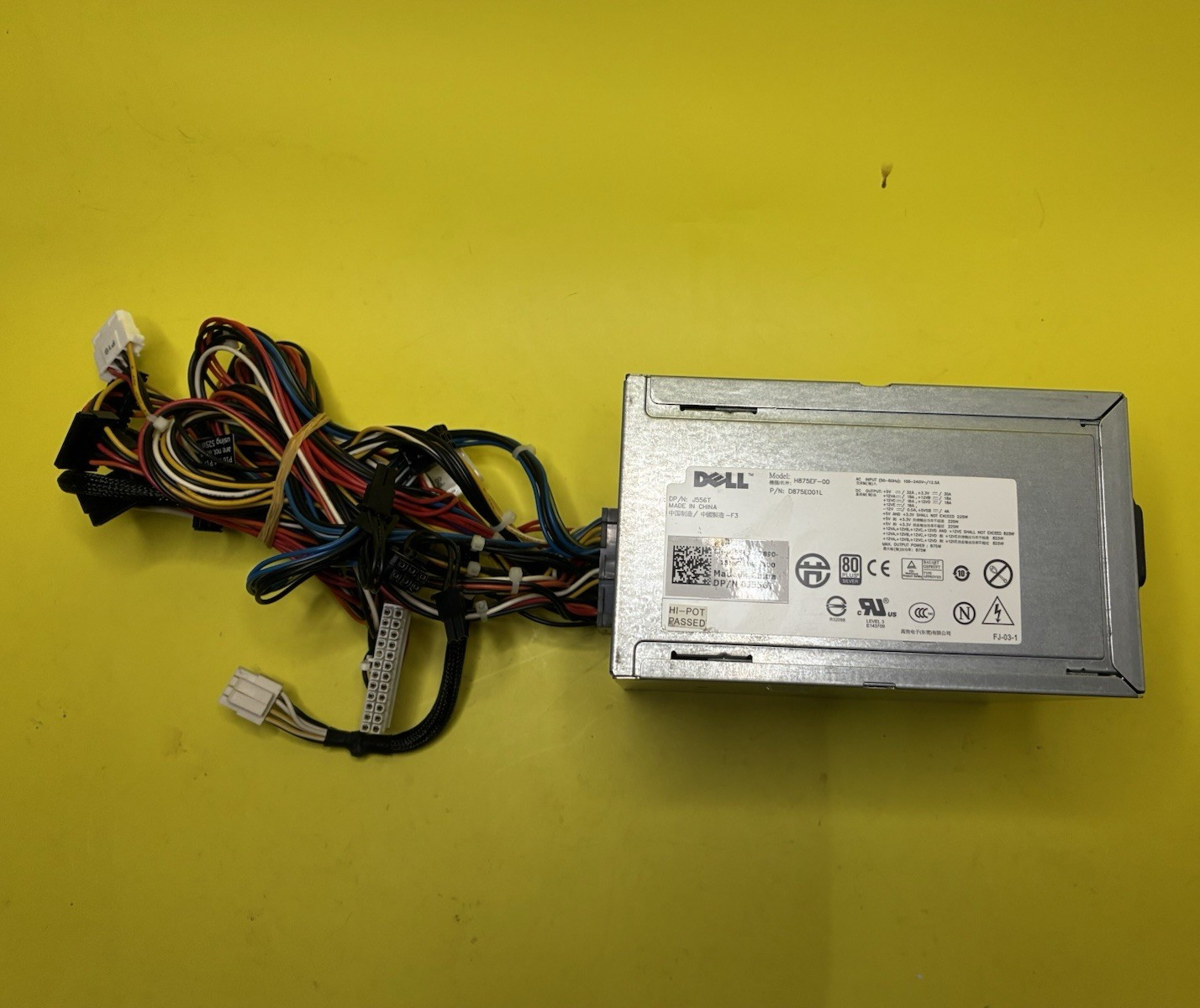 Alienware aroura r3 Dell 875W 80 PLUS Power Supply H875EF-00 J556T 24+4 Pin