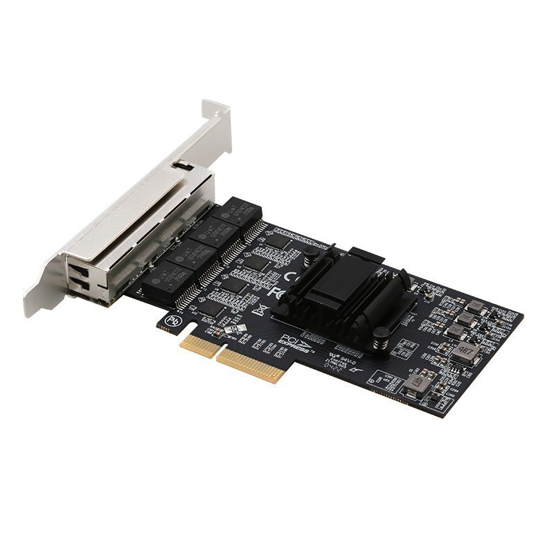 4 port 2.5Gbps PCIe Network Card 10/100/1000M/2.5G Ethernet Network Adapter Card