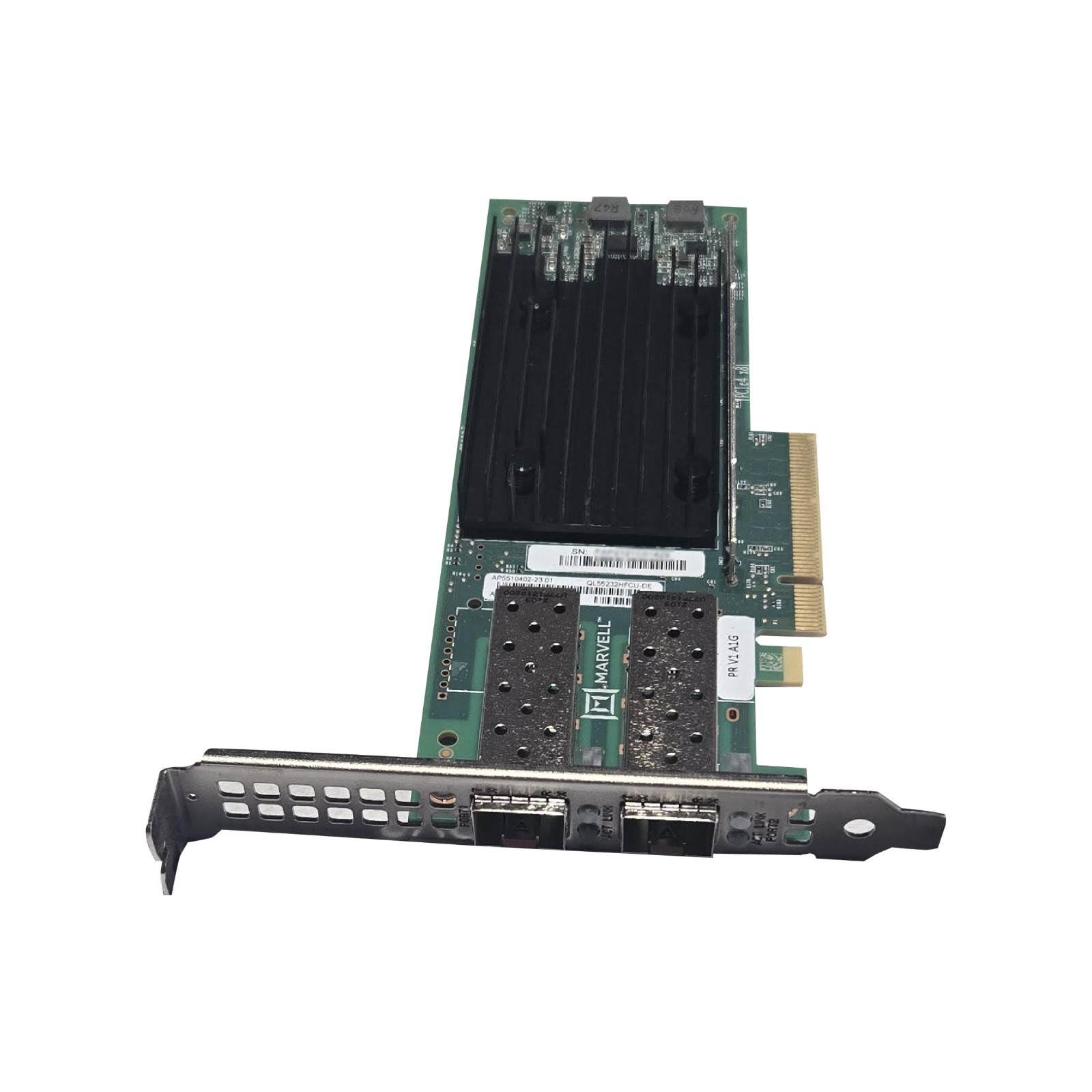 Dell Dual Port 25G SFP28+ Marvell Chipset PCIe 4.0 x8 NIC ES High Profile