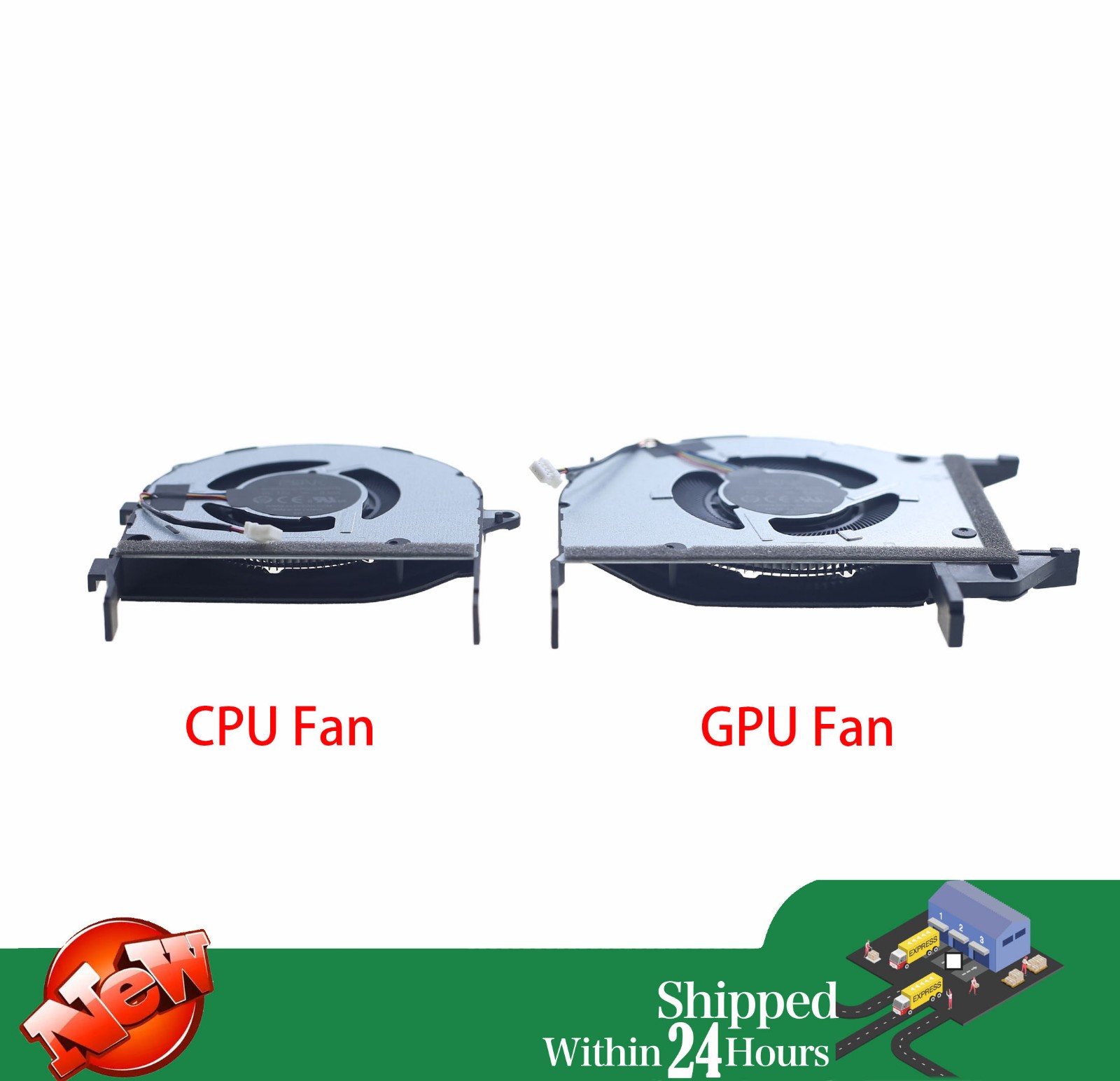 Laptop CPU GPU Cooling Fan For ASUS Vivobook Pro 15 OLED N6506M Q533MJ