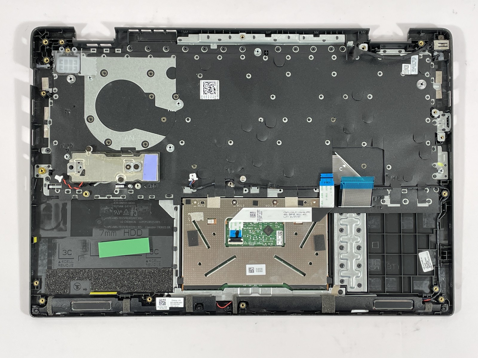 Dell Latitude 3420 Palmrest / Keyboard w/ Touchpad 4PX9K 3XKF7