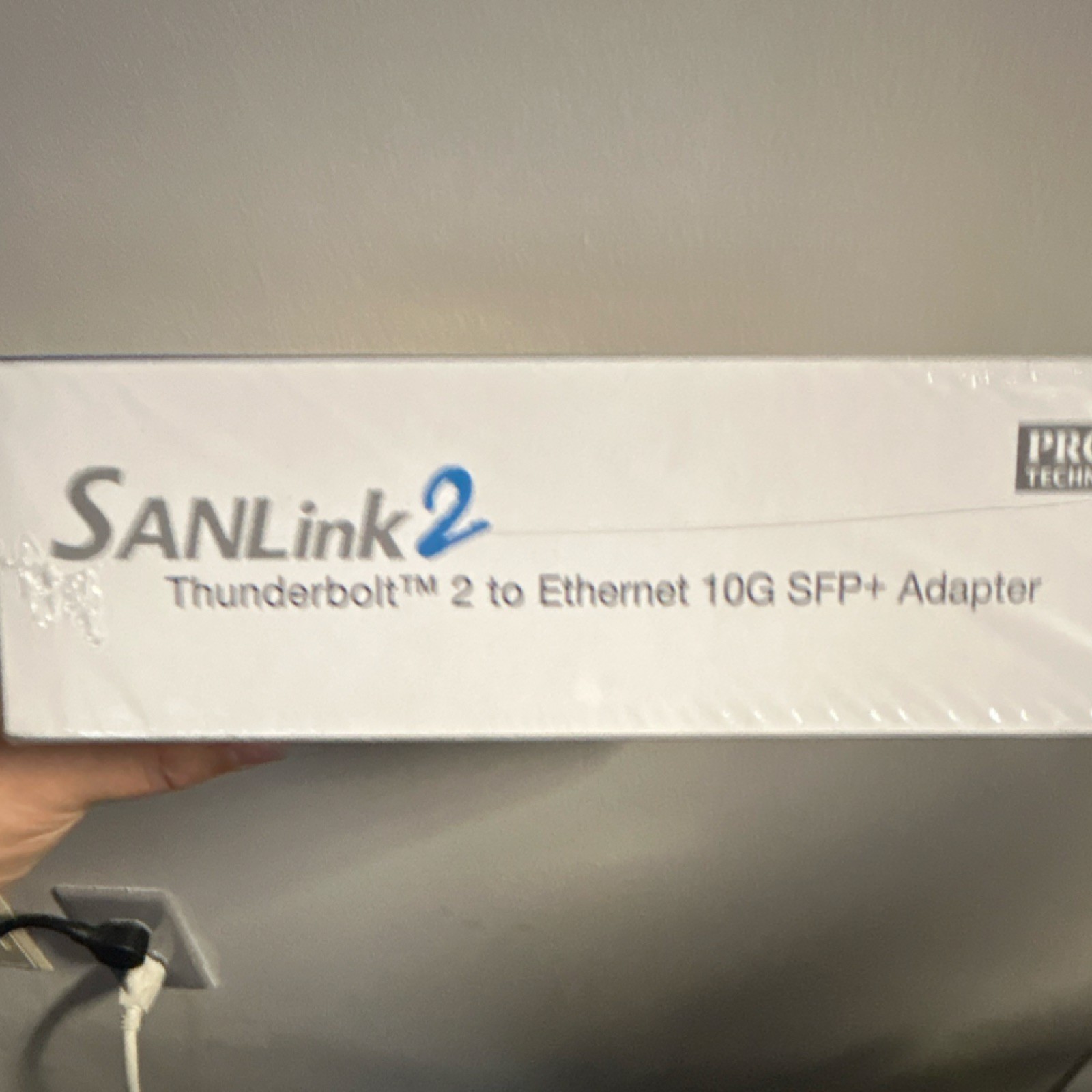 Promise SANLink2 Thunderbolt 2 to 10Gbps Ethernet Adapter w/ SFP+