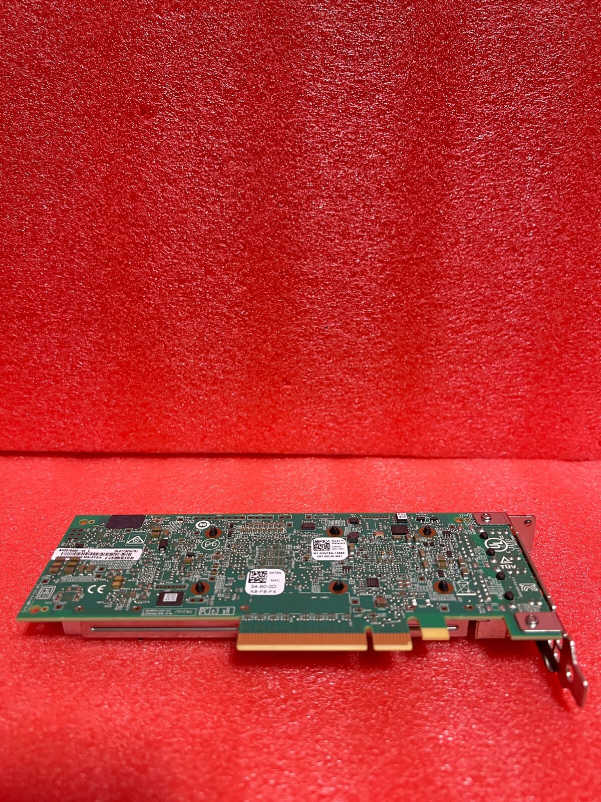 New Dell Qlogic FastLinQ QL41132HLRJ Dual2x10Gb Base-T RJ45 Ethernet RDMA 3N76N