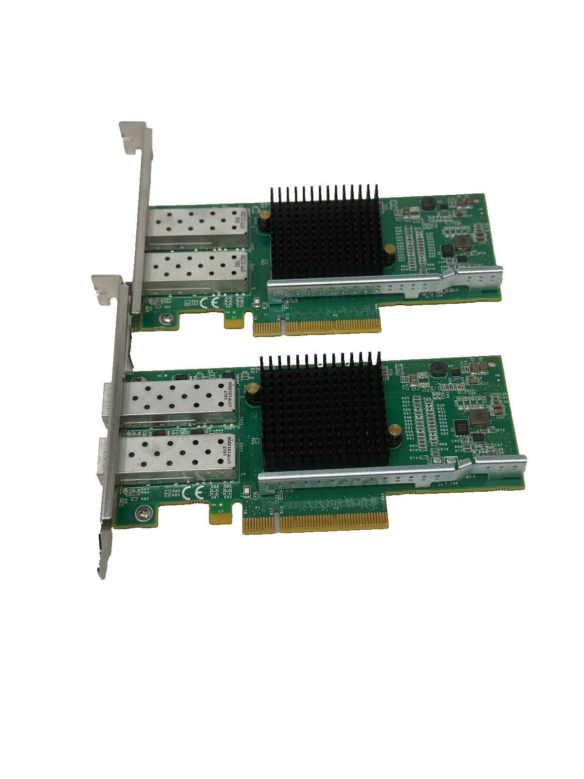 Lot of 2 Silicom 2-Port 10GB SFP+ Network Adapter Card PE210G2SPI9AE-XR-NU V1.7