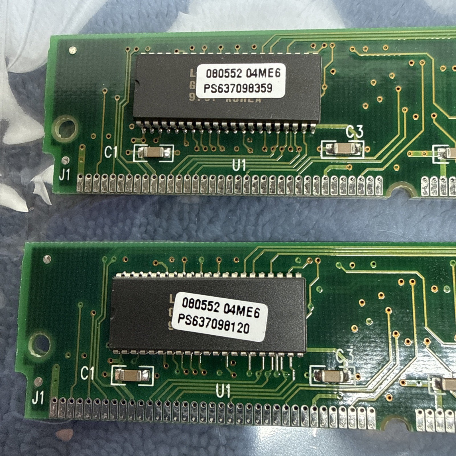2x 4MB 72-Pin EDO SIMM RAM Packard Bell PB4-8MB16-REV:E (8MB Total)