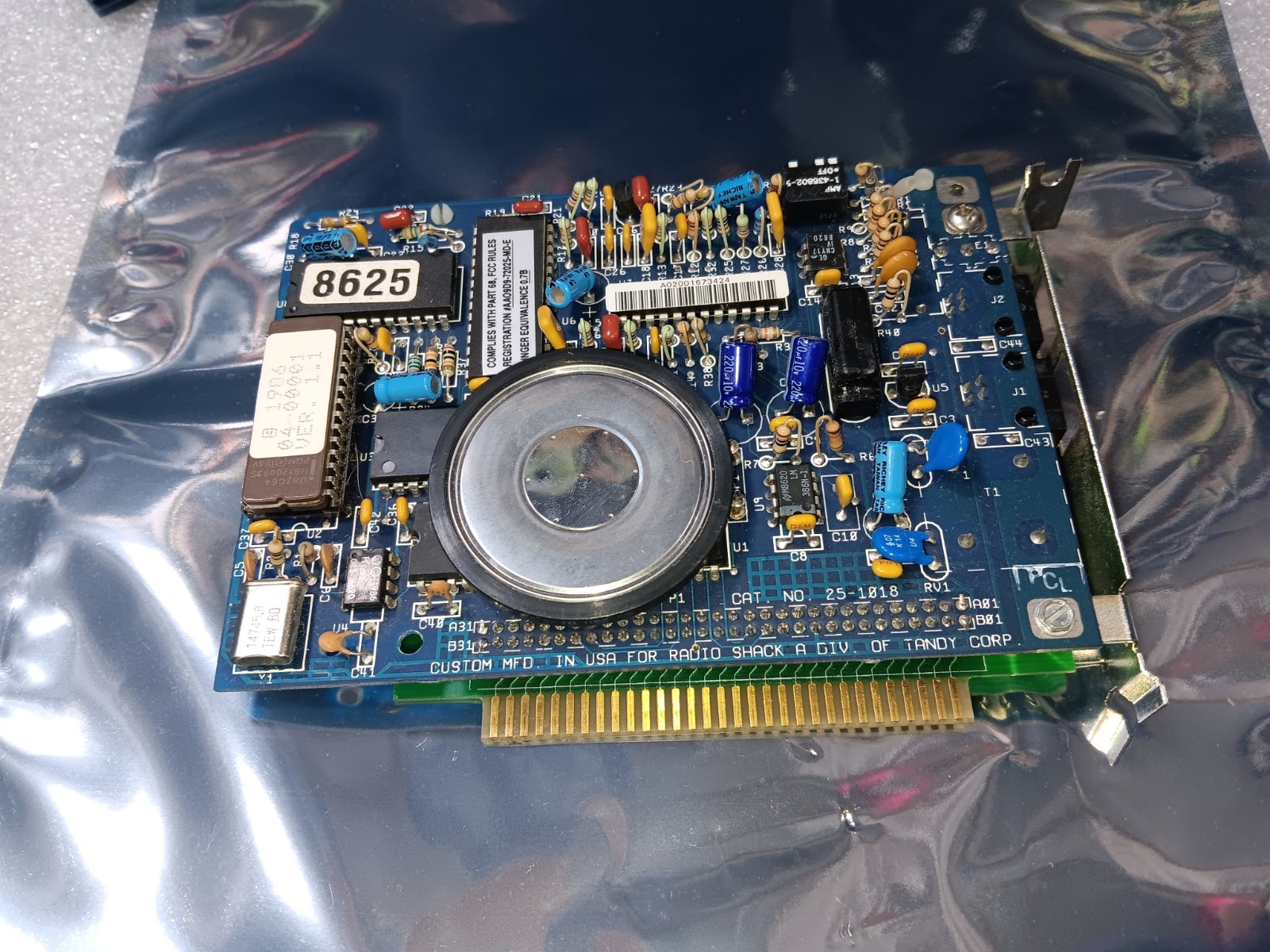 Tandy Computer EXACT 1700326 REV. A Card Internal PC Modem-UNKNOWN-SEE ALL