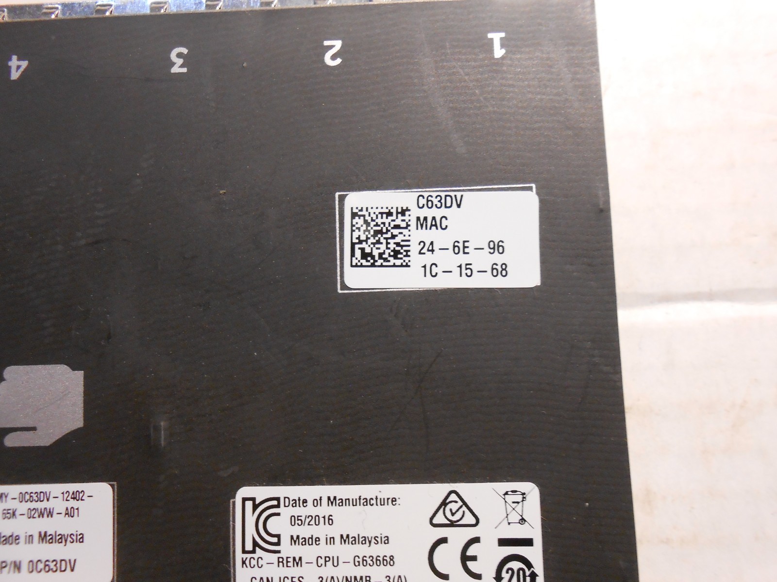 PAIR DELL C63DV INTEL R730 X520 10GB 13501GB QUAD PORT NETWORK CARDS