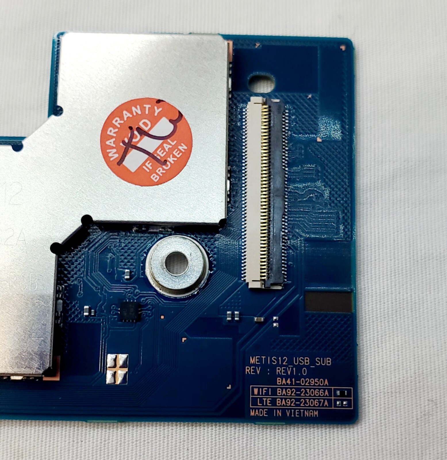 Samsung XE520QEA-KB1US BA92-23066A USB and USB Type C board