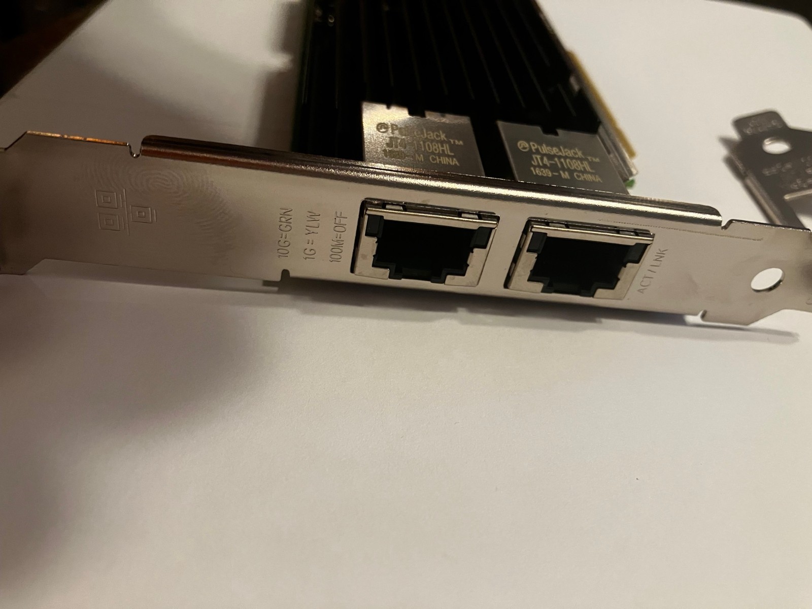 Intel X540-T2 10Gb 10Gbe 10 Gigabit Network Adapter NIC Dual Port RJ45 10GBase-T