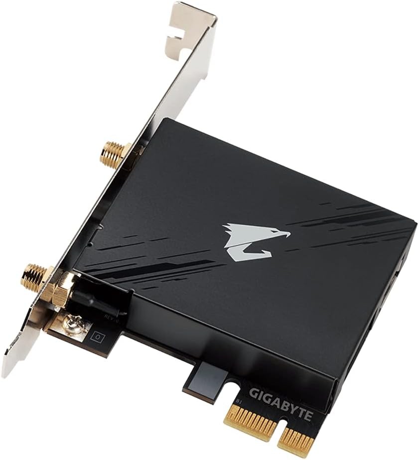 (Factory Refurbished) Gigabyte GC-WBAX210 WIFI + Bluetooth PCIe expansion card