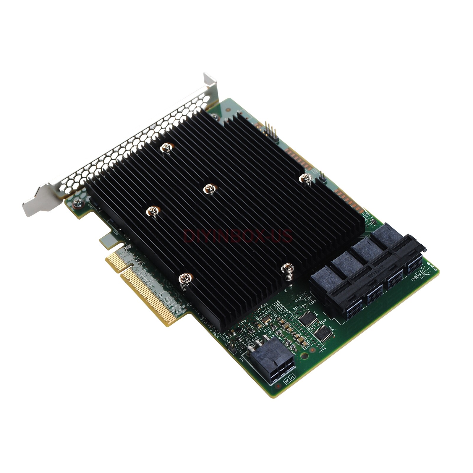 LSI 9300-16i 16-Port 12Gb/s SAS/SATA HBA ZFS TrueNAS UnRAID IT Mode 16.00.12.00
