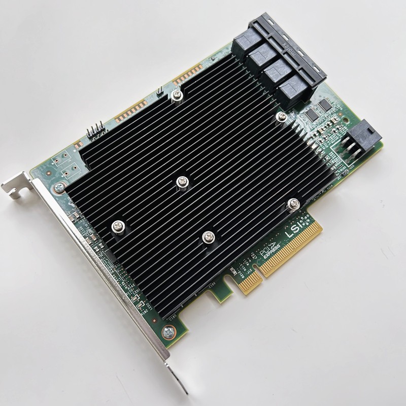 LSI 9300-16i 16 Port 12Gbps SAS 3 Host Bus Adapter TrueNAS UnRAID ZFS IT-Mode