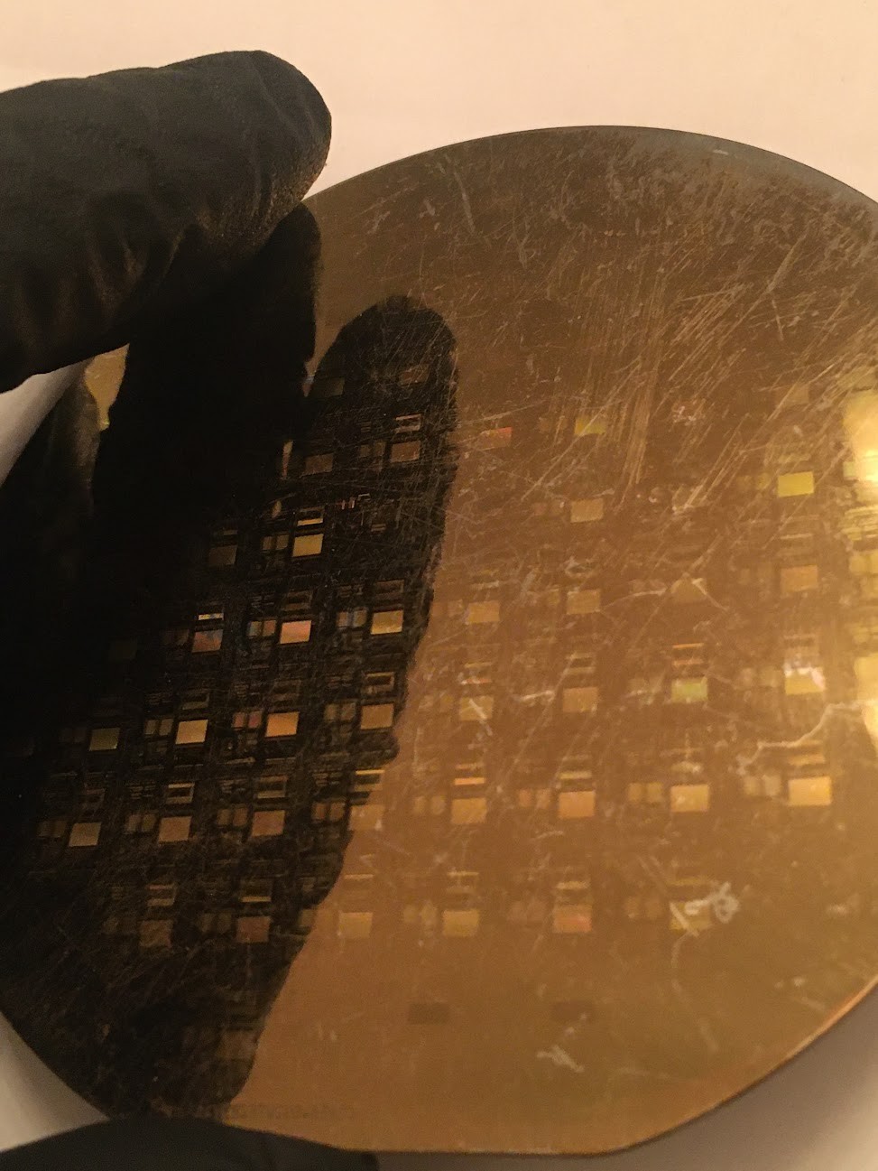 4″ Unknown Silicon Wafer 1980s Extremely Rare