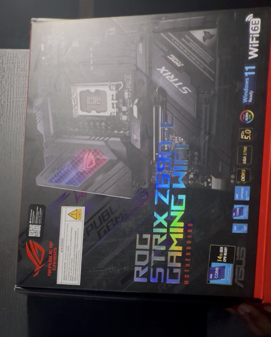 ASUS ROG Strix Z690-E Gaming WiFi LGA 1700 ATX Intel Motherboard
