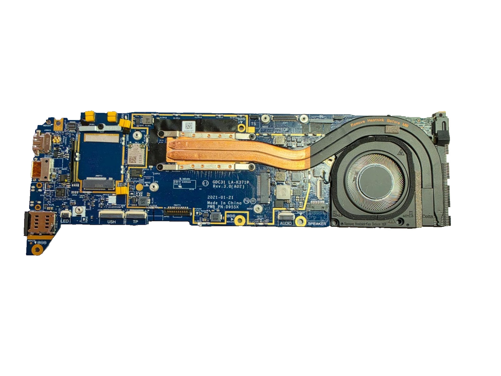 Dell Latitude 7320 | 7420 Motherboard Intel Core i7-1185G7 16GB D995X LA-K371P