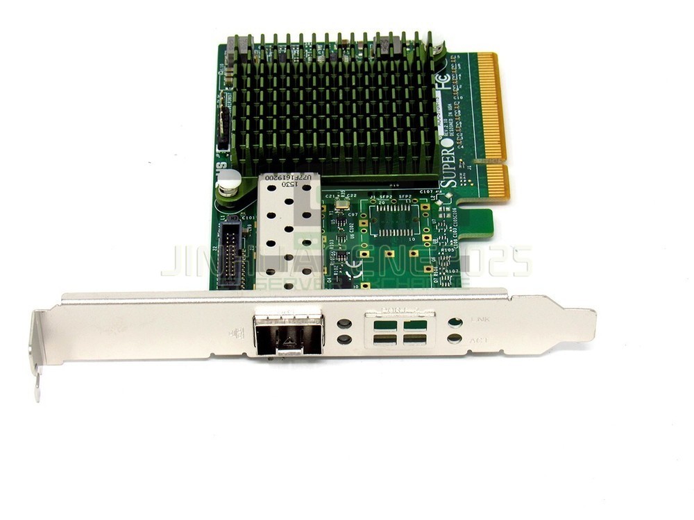 Supermicro AOC-STGN-i1S SFP+ Intel 82599 10GbE PCIe 2.0 Rev 2.10 NIC X520-DA1