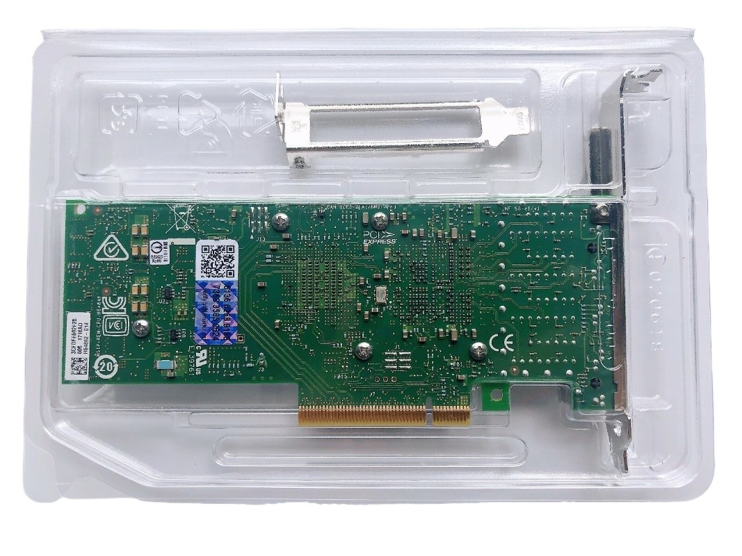 DELL 008XJ7 0K5V44 Intel X710-T4 10GbE 4-Port Ethernet Network Adapter