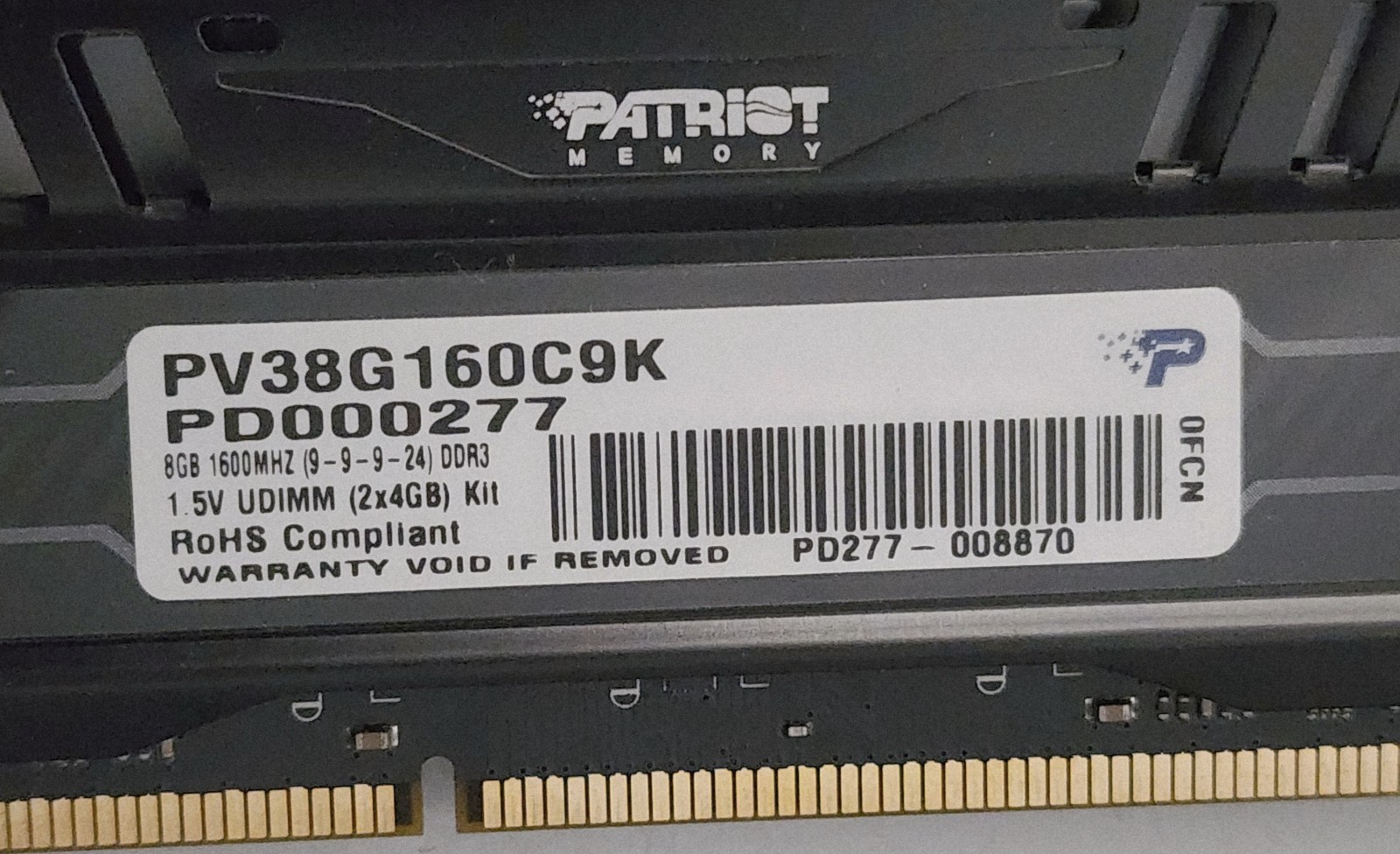 ASUS P6T SE Motherboard W/Ram See Description