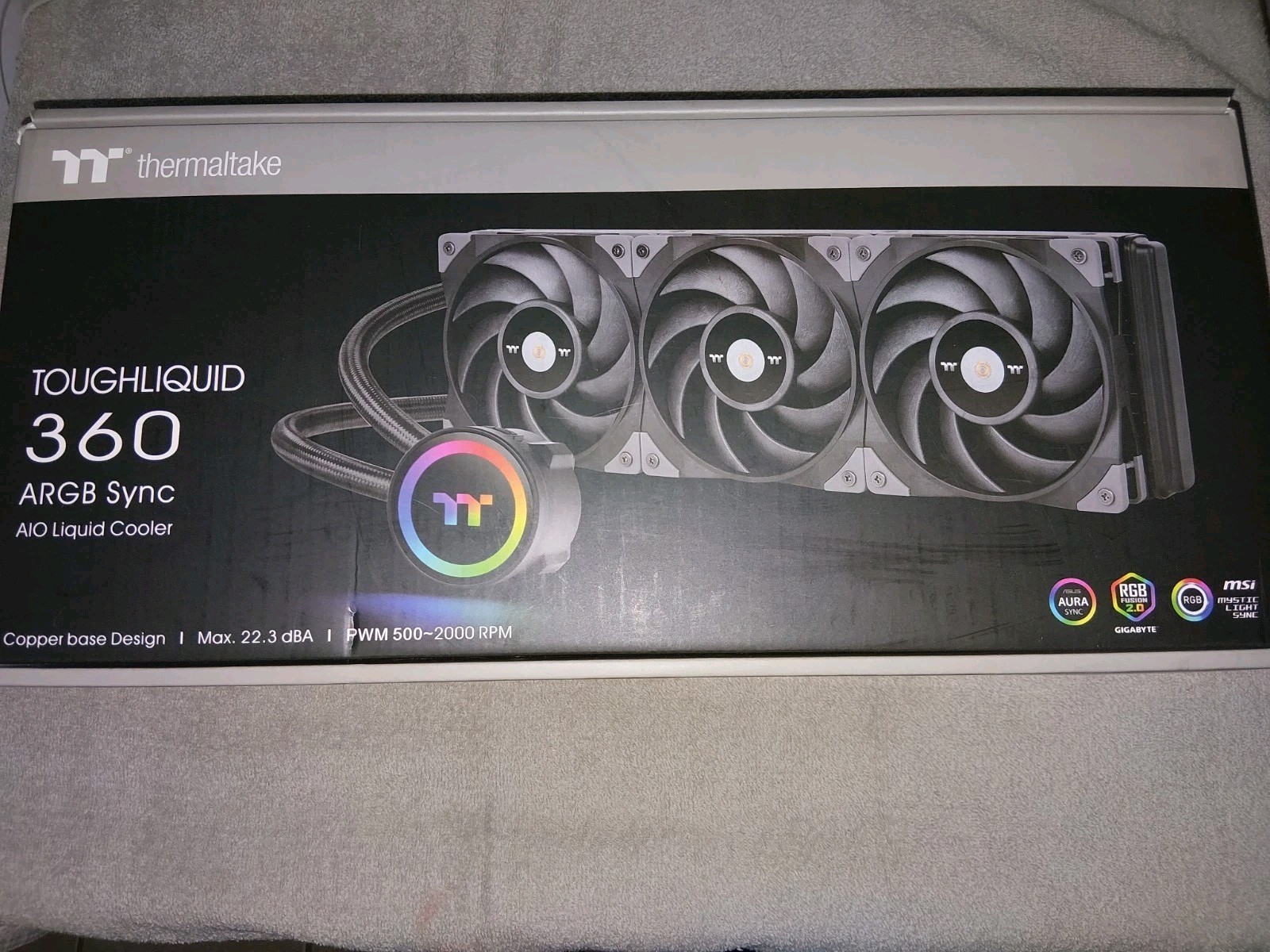 THERMALTAKE TOUGHLIQUID 360 ARGB SYNC AIO LIQUID COOLER