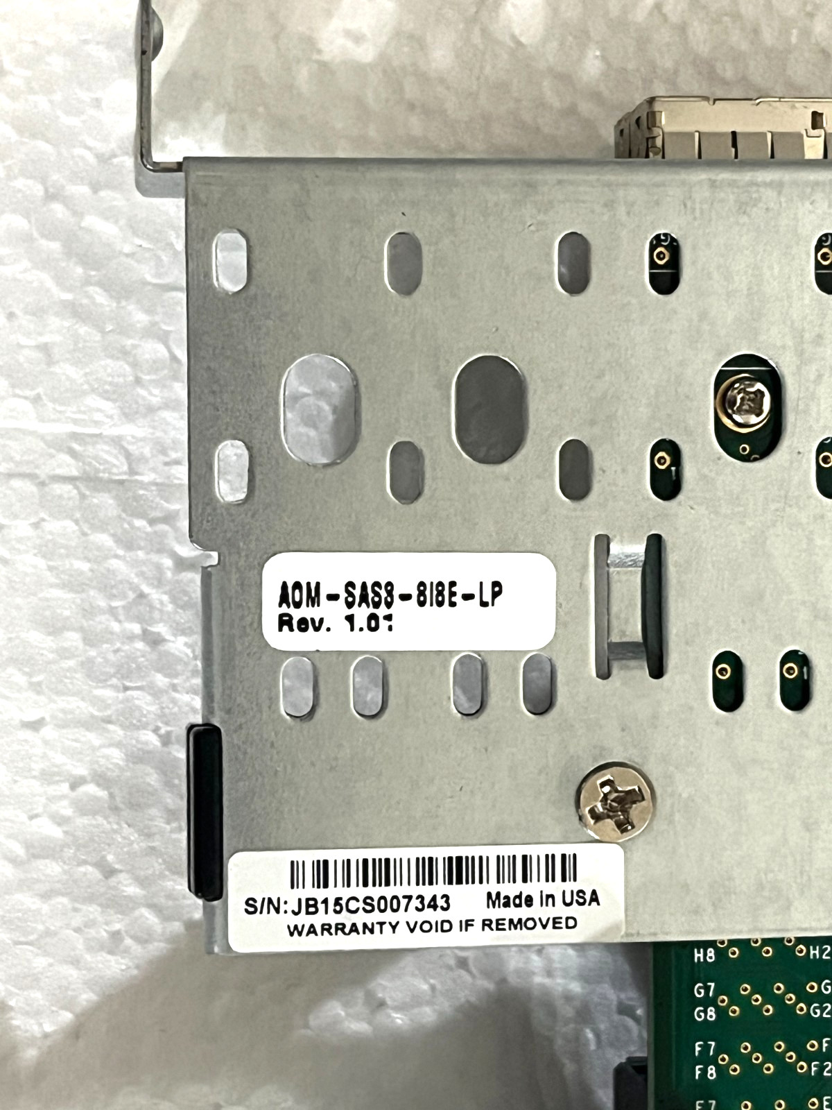 Supermicro AOM-SAS3-8i8e-LP 12Gbps Mini SAS Internal External Adapter w/ Cables