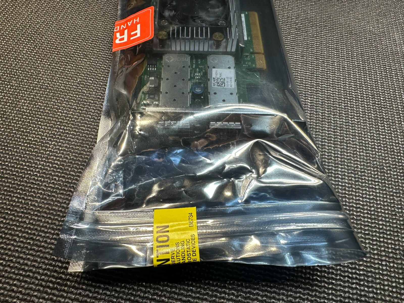 Broadcom 10Gb Dual Port Network Adapter Card Low Profile Dell P/N: 0Y40PH Tested