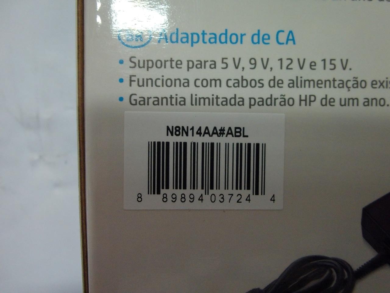 New HP 45W USB-C AC Adapter N8N14AA#ABL 45W 15V DC Output 828694-002 (J095)