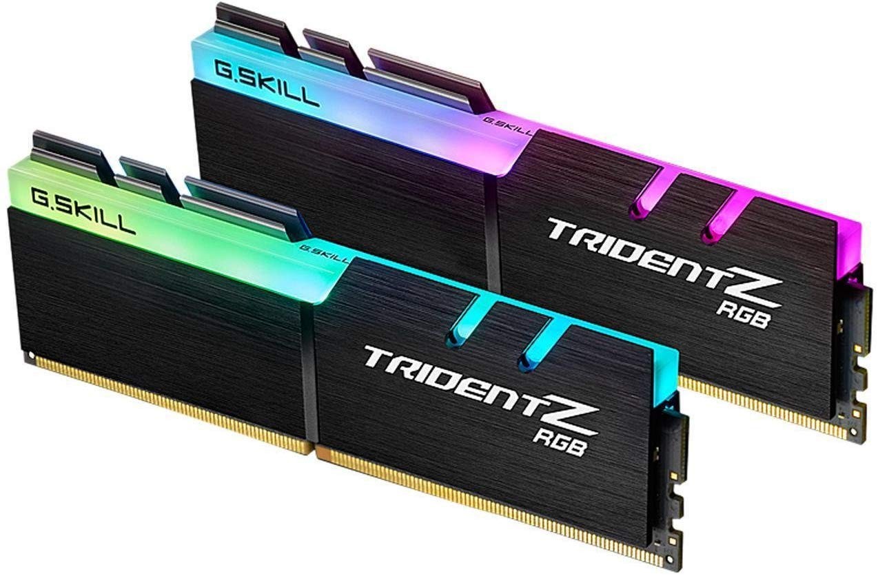 G.SKILL Trident Z RGB Series DDR4 RAM (XMP) 16GB (2x8GB) 16GB, Multicolor