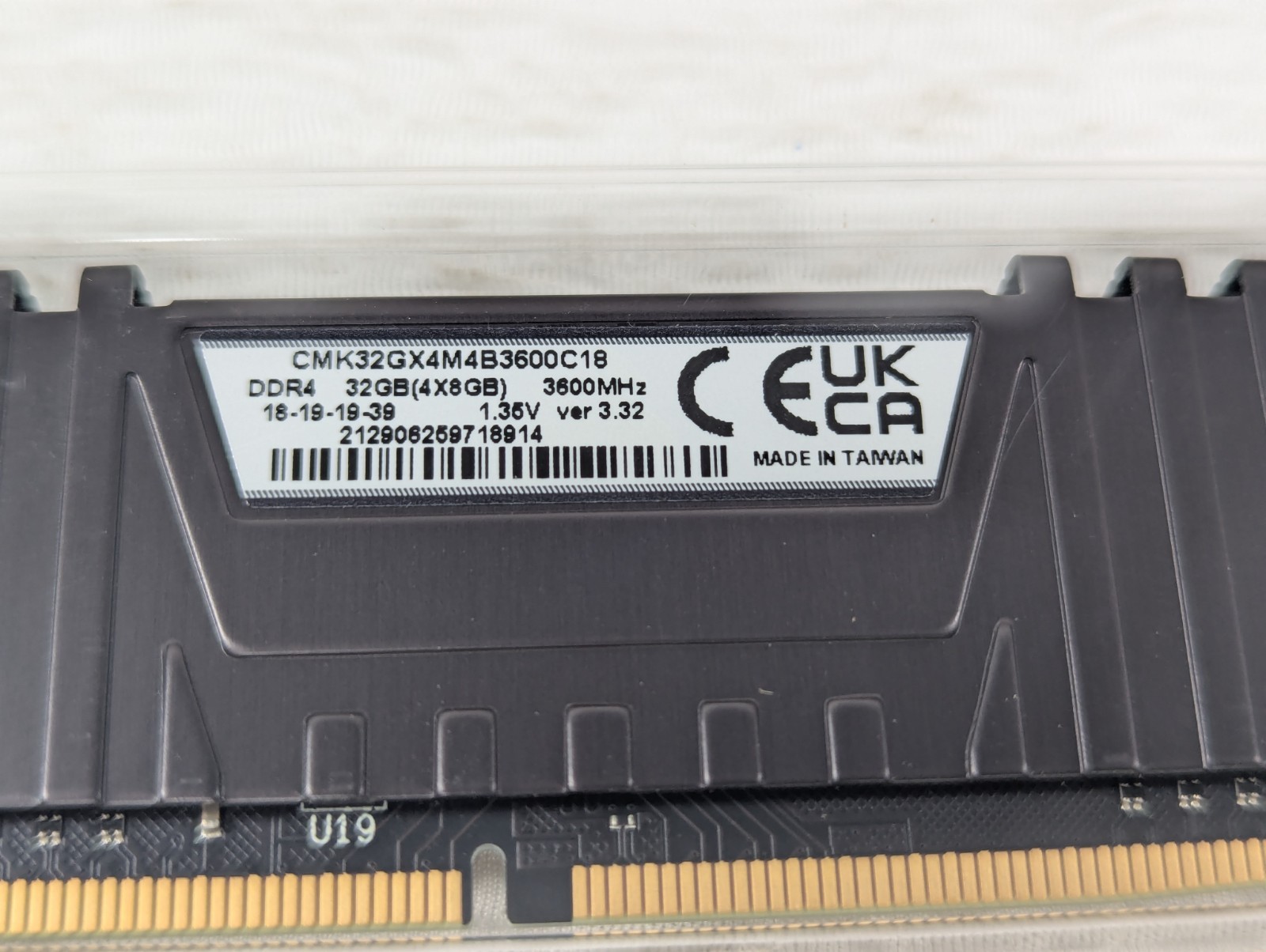 CORSAIR Vengeance LPX 32GB (4 x 8GB) DDR4 3600 Airflow Kit CMK32GX4M4B3600C16R