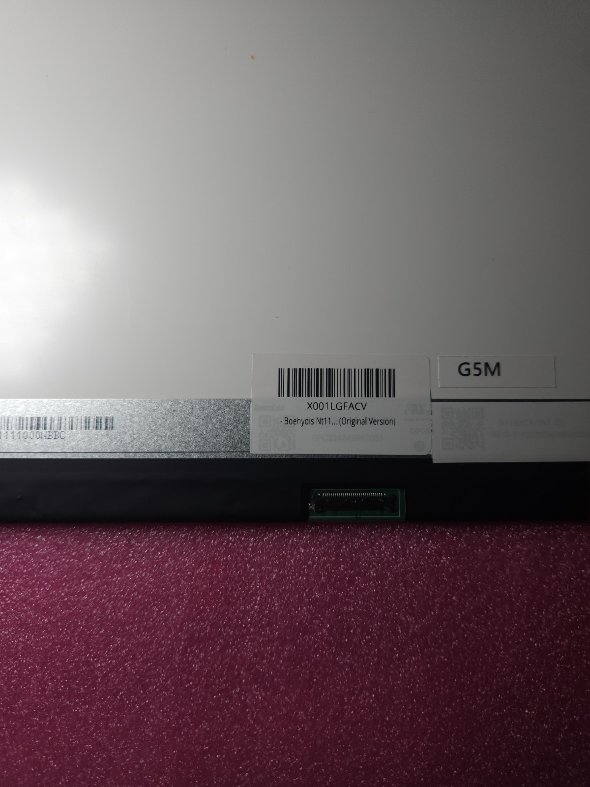 11.6″ LED LCD Glossy 1366×768 16:9 Laptop Screen Panel Boehydis N116L1