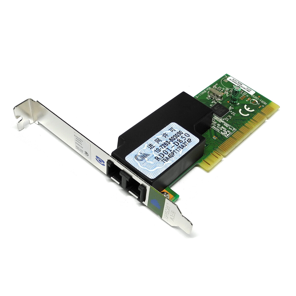 DELL 0HF187 Conexant RD01-D850 Dual Port RJ-11 PCI Fax Modem Card