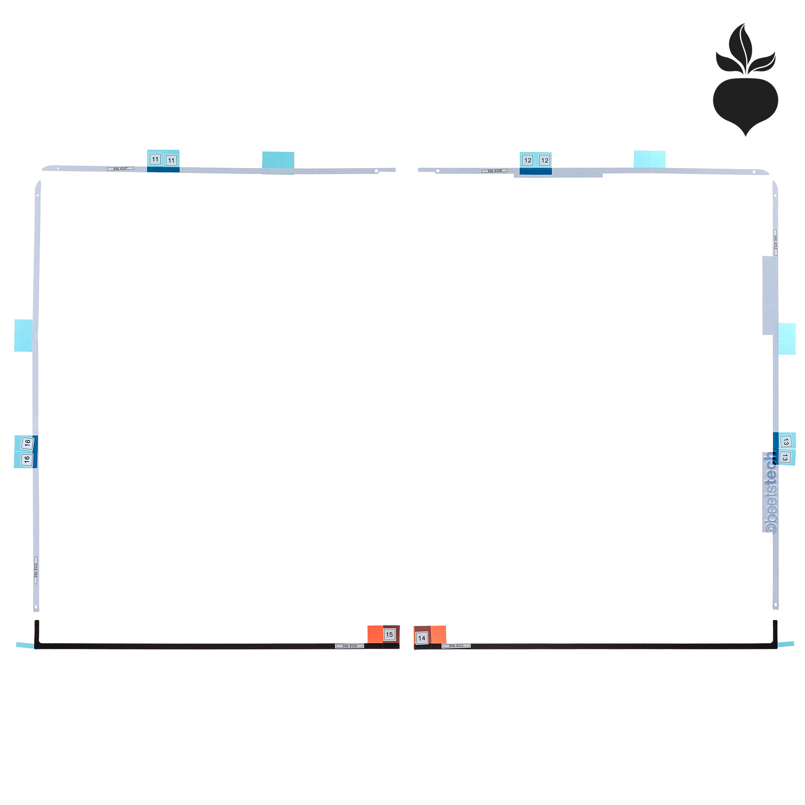 LCD DISPLAY VHB ADHESIVE TAPE KIT – iMac 27″ A1419 2012,2013,2014,2015,2017,2019