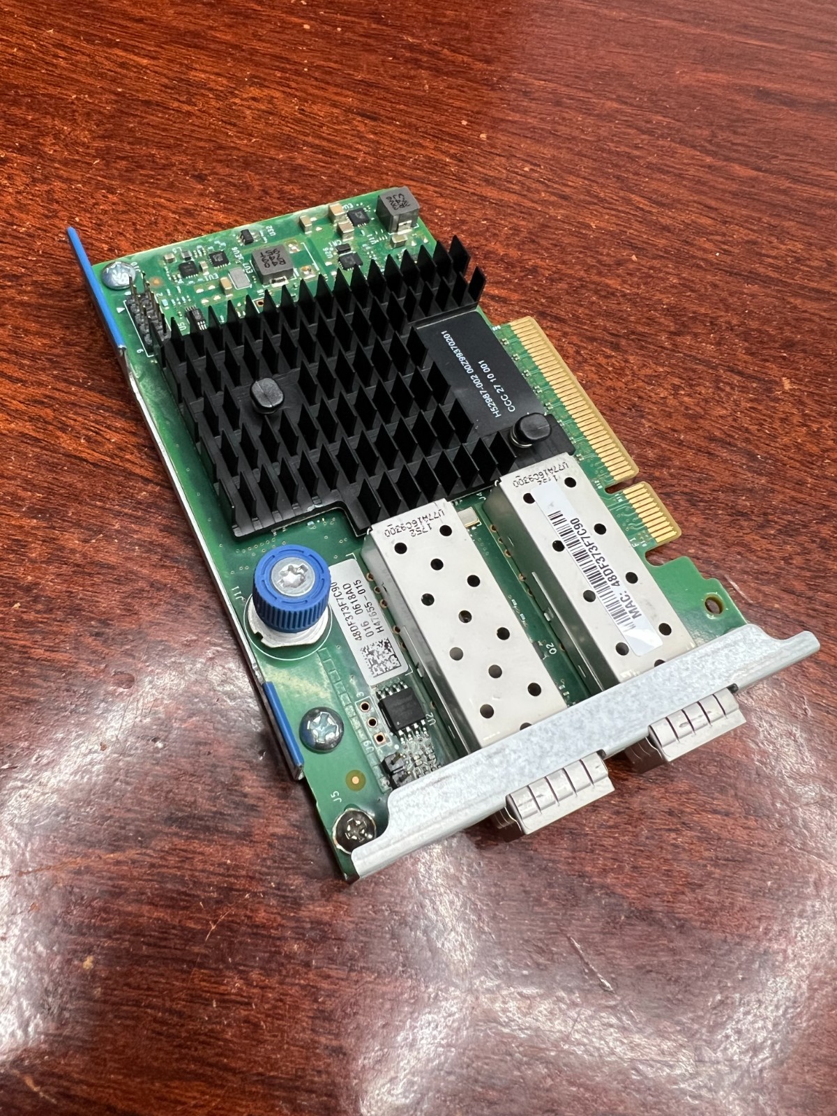 HPE Ethernet 10GB 2port 562FLR -SFP+ Adapter w/2 SFP 789004-001