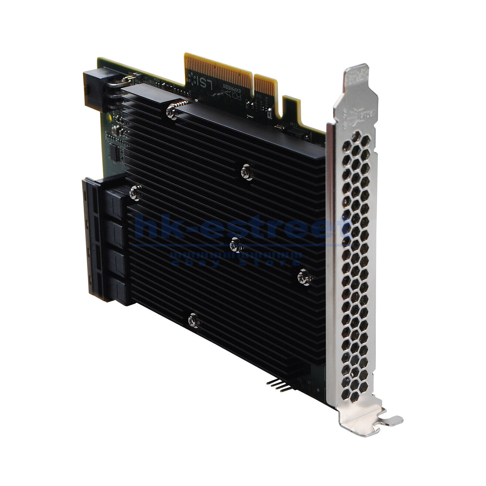 LSI 9300-16i 16 Port 12Gbps SAS 3 Host Bus Adapter TrueNAS UnRAID ZFS IT-Mode