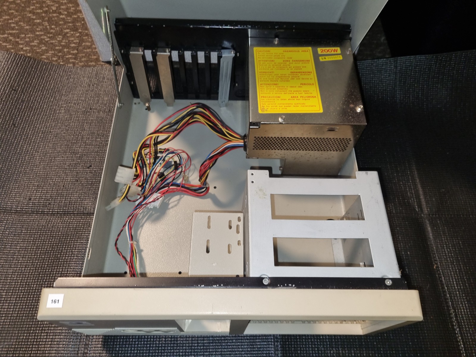 Vintage Beige XT AT Desktop PC Case 200W PSU KT Technology 286 386 486