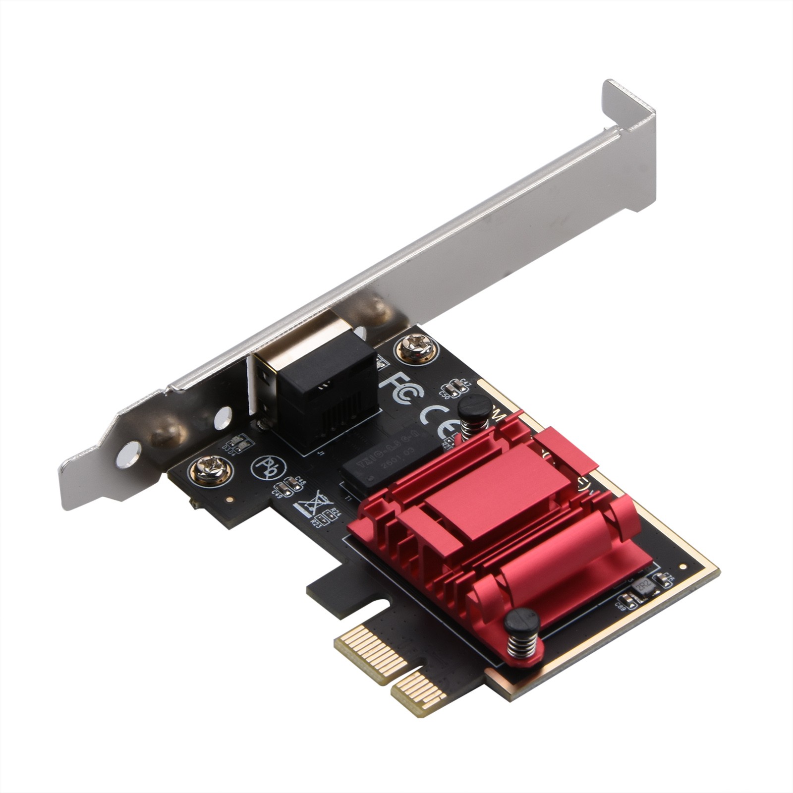 2.5Gbps Network Card RTL8125 High-Speed PCIe Network Adapter For Win7/8/10/11